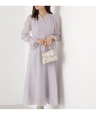【プロポーション ボディドレッシング/PROPORTION BODY DRESSING】のバックレースアップレディワンピース 26SS 大人の最旬トレンドファッション＆コーディネート founy(ファウニー) ファッション Fashion レディースファッション Fashion for Women ワンピース Dresses 2026年 2026 2026春夏・S/S Spring/Summer 2026 SS26 シアー Sheer, See-Through スリーブ Sleeve, Long Sleeve / Short Sleeve フェミニン Feminine, Girly フロント Front, Front Design レース Lace, Lace Fabric thumbnail ラベンダー|ID: prp329100004987291 ipo3291000000037360097