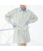 【マジェスティック レゴン/MAJESTIC LEGON】のレイヤード風スウェットセットアップ 大人の最旬トレンドファッション＆コーディネート founy(ファウニー) ファッション Fashion レディースファッション Fashion for Women トップス・カットソー Cut & Sew Tops レディースパーカー・カジュアルフーディー Casual Hoodies & Sweatshirts スウェット・クルーネックトップス Sweatshirts & Crewnecks / Relaxed Fit Sweat Tops 厚底 Platform Shoes ショルダー Shoulder, Shoulder Strap シンプル Simple, Minimal スウェット / スエット Sweatshirt, Sweatwear スニーカー Sneakers, Trainers セットアップ Set-Up, Coordinated Outfit ダウン Down, Puffer ドッキング Docking, Mixed Material ドロップ Drop Shoulder, Dropped Style フィット Fit, Slim Fit フェミニン Feminine, Girly ボトム Bottoms, Lower Wear ミュール Mule, Backless Shoes リラックス Relax, Relaxed Fit ロング Long, Long-Length 再入荷 Restock / Back in Stock おすすめ Recommended / Our Picks thumbnail オートミール|ID: prp329100004987296 ipo3291000000037360119