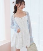 【マジェスティック レゴン/MAJESTIC LEGON】のレースチョーカーセットバルーンミニワンピ 大人の最旬トレンドファッション＆コーディネート founy(ファウニー) ファッション Fashion レディースファッション Fashion for Women ワンピース Dresses シャーリング Shirring, Ruched ダウン Down, Puffer チョーカー Tulle, Mesh Fabric トレンド Trend, Trending Now バルーン Balloon, Balloon Silhouette フィット Fit, Slim Fit リボン Ribbon, Bow 再入荷 Restock / Back in Stock thumbnail オフ/柄|ID: prp329100004987299 ipo3291000000037360131