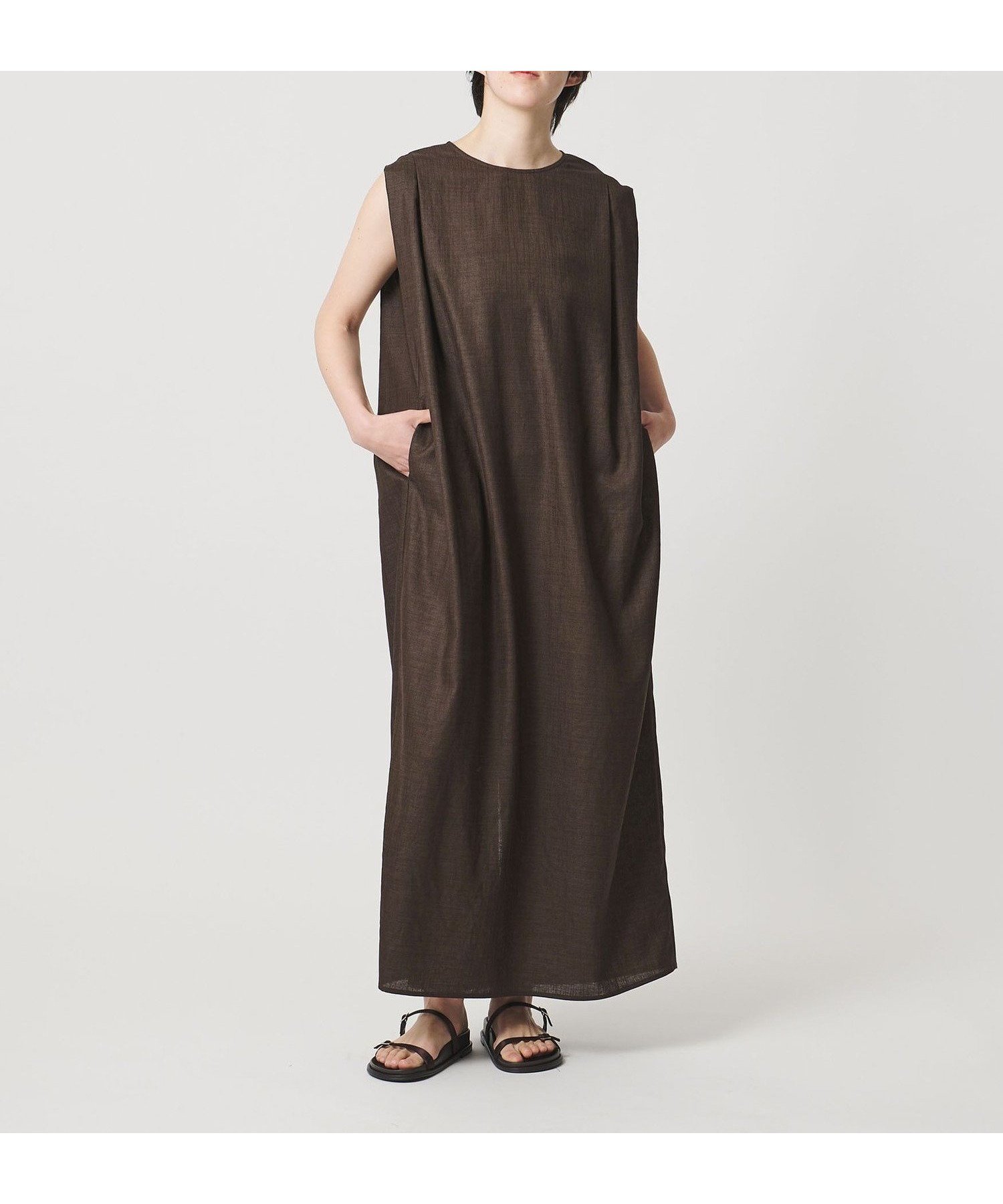 【ビューティ&ユース ユナイテッドアローズ/BEAUTY&YOUTH / UNITED ARROWS】のMARW UNITED ARROWS タック ドレープ ワンピース UVカット・接触冷感 大人の最旬トレンドファッション＆コーディネート founy(ファウニー) 　ファッション　Fashion　レディースファッション　Fashion for Women　ワンピース　Dresses　ドレープ　Drape, Draping Fabric　人気　Popular, Best Seller　ボックス　Boxy, Box Shape　ポケット　Pocket, Pocket Detail　夏　Summer　ビジネス 仕事 通勤　Business / Work / Commuting　 other-1|ID: prp329100004987304 ipo3291000000037360150