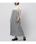 【ニコアンド/niko and】のFINEリネンポケットワンピース 大人の最旬トレンドファッション＆コーディネート founy(ファウニー) ファッション Fashion レディースファッション Fashion for Women ワンピース Dresses おすすめ Recommended / Our Picks キャミ Camisole, Cami Top シアー Sheer, See-Through ストライプ Stripe, Striped Pattern ノースリーブ Sleeveless, No-Sleeve ポケット Pocket, Pocket Detail リネン Linen, Linen Fabric ワーク Workwear, Utility Style 夏 Summer thumbnail ネイビーヒッコリー|ID: prp329100004987310 ipo3291000000037360173