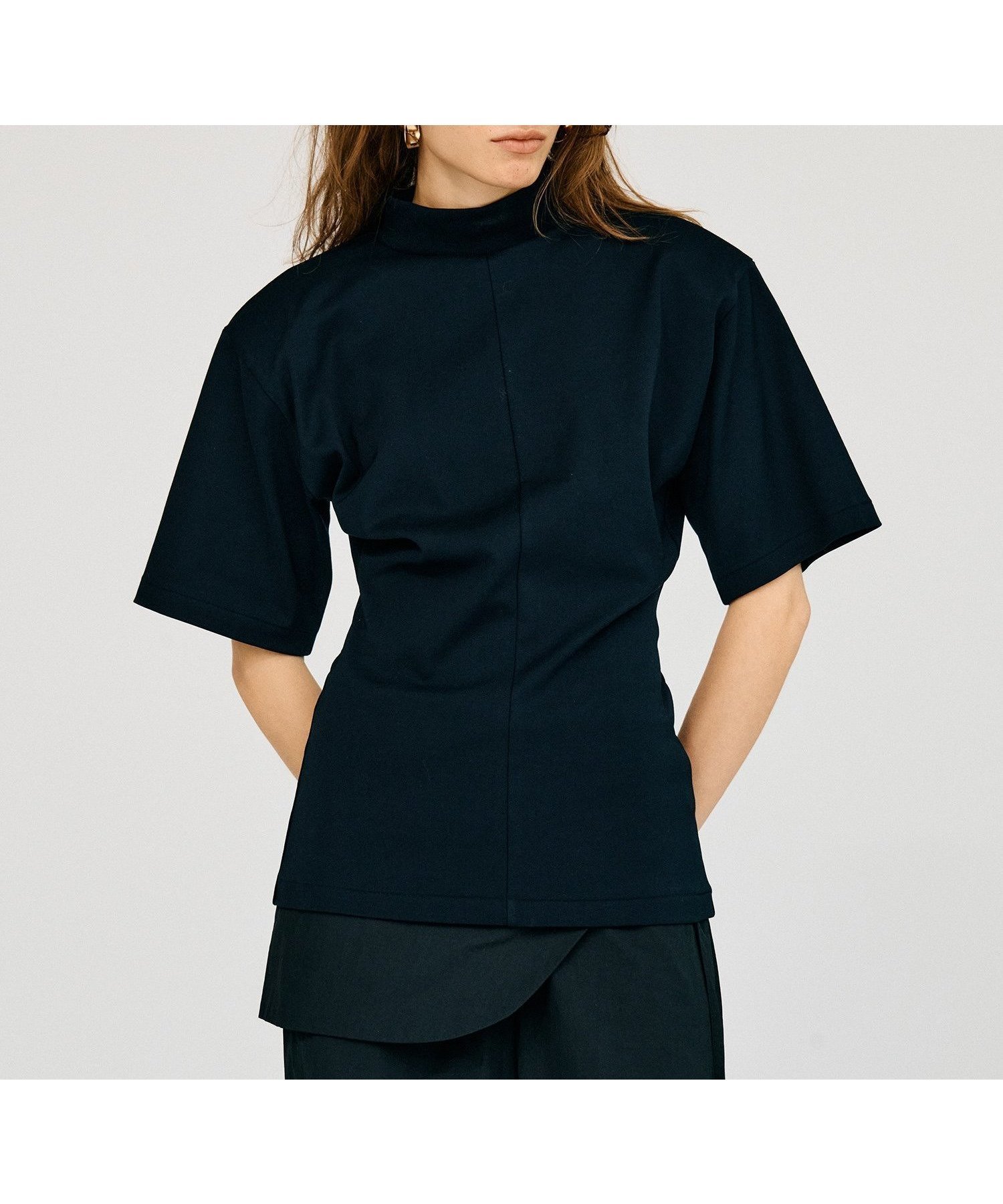 【プランク プロジェクト/PRANK PROJECT】のハイネックチュニック / High-Neck Tunic 大人の最旬トレンドファッション＆コーディネート founy(ファウニー) 　ファッション　Fashion　レディースファッション　Fashion for Women　トップス・カットソー　Cut & Sew Tops　おすすめ　Recommended / Our Picks　シェイプ　Shape, Slim Fit　ショルダー　Shoulder, Shoulder Strap　シンプル　Simple, Minimal　チュニック　Tunic, Long Top　ハイネック　High Neck, Mock Neck　 other-1|ID: prp329100004987314 ipo3291000000037360189