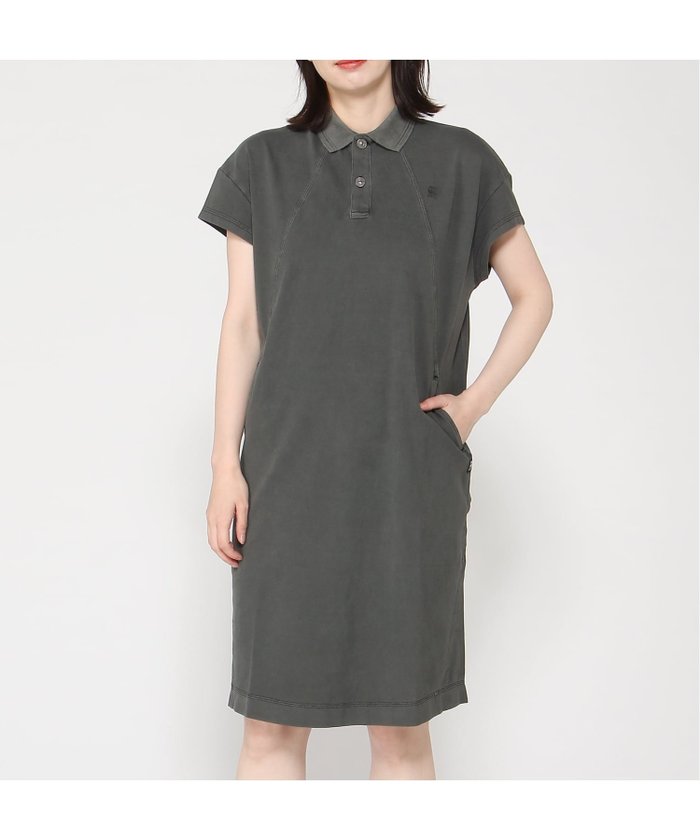 【ジースター ロゥ/G-Star RAW】のSeam detail polo dress インテリア・キッズ・メンズ・レディースファッション・服の通販 founy(ファウニー) https://founy.com/ ファッション Fashion レディースファッション Fashion for Women ワンピース Dresses フォーマル・パーティードレス・結婚式用ドレス Elegant & Casual Dresses |ID: prp329100004987319 ipo3291000000037360205