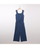 【スキャパ/SCAPA】のナチュラルチノオールインワン 大人の最旬トレンドファッション＆コーディネート founy(ファウニー) ファッション Fashion レディースファッション Fashion for Women ワンピース Dresses オールインワン・ワンピース Dresses and Jumpsuits ギャザー Gathered, Ruffled ドローストリング Drawstring, Pull Cord ワイド Wide, Wide Fit thumbnail ブルー|ID: prp329100004987339 ipo3291000000037360326
