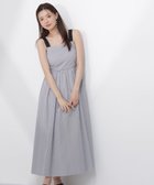 【プロポーション ボディドレッシング/PROPORTION BODY DRESSING】のストライプキャミワンピース 大人の最旬トレンドファッション＆コーディネート founy(ファウニー) ファッション Fashion レディースファッション Fashion for Women ワンピース Dresses キャミソールワンピース Camisole Dresses おすすめ Recommended / Our Picks キャミワンピース Cami Dress, Slip Dress サンダル Sandals, Summer Shoes ストライプ Stripe, Striped Pattern フェミニン Feminine, Girly リボン Ribbon, Bow 夏 Summer 無地 Plain, Solid Color thumbnail ブラック|ID: prp329100004987342 ipo3291000000037360334