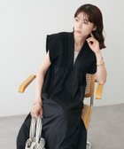 【ディスコート/Discoat】の【WEB限定】シャーリングデザインワンピース 大人の最旬トレンドファッション＆コーディネート founy(ファウニー) ファッション Fashion レディースファッション Fashion for Women ワンピース Dresses なめらか Smooth, Silky Texture カーディガン Cardigan, Knitwear サンダル Sandals, Summer Shoes ジャケット Jacket, Outerwear スニーカー Sneakers, Trainers デニム Denim, Jeans Material トレンド Trend, Trending Now ポケット Pocket, Pocket Detail リボン Ribbon, Bow ロング Long, Long-Length 厚底 Platform Shoes thumbnail ブラック|ID: prp329100004987344 ipo3291000000037360355