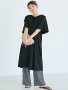 【コカ/COCA】のカットバックリボンギャザーワンピース 大人の最旬トレンドファッション＆コーディネート founy(ファウニー) ファッション Fashion レディースファッション Fashion for Women ワンピース Dresses thumbnail Black|ID: prp329100004987347 ipo3291000000037360373