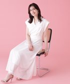 【ピンキーアンドダイアン/Pinky&Dianne】のシアーチェックワンピース 大人の最旬トレンドファッション＆コーディネート founy(ファウニー) ファッション Fashion レディースファッション Fashion for Women ワンピース Dresses カフス Cuff Design ギンガム Gingham, Gingham Fabric コンパクト Compact, Small Size スタンダード Standard, Basic ストレッチ Stretch, Stretchy Fabric スポーティ Sporty, Casual Athletic チェック Check, Plaid, Tartan ドッキング Docking, Mixed Material フラップ Flap, Flap Pocket フレンチ French, French Style メッシュ Mesh, Net Fabric 無地 Plain, Solid Color thumbnail ホワイト|ID: prp329100004987348 ipo3291000000037360376