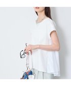 【リフレクト/Reflect】のチュールデザイン*ジャージチュニックトップス 大人の最旬トレンドファッション＆コーディネート founy(ファウニー) ファッション Fashion レディースファッション Fashion for Women トップス・カットソー Cut & Sew Tops スマート Smart, Elegant チュール Tulip, Tulip Motif thumbnail ホワイト|ID: prp329100004987352 ipo3291000000037360396