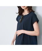 【リフレクト/Reflect】のチュールデザイン*ジャージチュニックトップス 大人の最旬トレンドファッション＆コーディネート founy(ファウニー) ファッション Fashion レディースファッション Fashion for Women トップス・カットソー Cut & Sew Tops スマート Smart, Elegant チュール Tulip, Tulip Motif thumbnail ネイビー|ID: prp329100004987352 ipo3291000000037360398