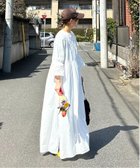 【ノッチ/notch】の【 notch. by KR 】レース切替ルーズボイルワンピース 大人の最旬トレンドファッション＆コーディネート founy(ファウニー) ファッション Fashion レディースファッション Fashion for Women ワンピース Dresses インド Indian Textile コラボ Collaboration, Collab 切替 Switching, Contrast Panel サンダル Sandals, Summer Shoes スリット Slit, Slit Detail スリーブ Sleeve, Long Sleeve / Short Sleeve 人気 Popular, Best Seller マキシ Maxi, Full Length リラックス Relax, Relaxed Fit レース Lace, Lace Fabric おすすめ Recommended / Our Picks thumbnail オフホワイト|ID: prp329100004987366 ipo3291000000037360463