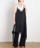 【エーピーストゥディオ/AP STUDIO】のレースサテンキャミドレス 大人の最旬トレンドファッション＆コーディネート founy(ファウニー) ファッション Fashion レディースファッション Fashion for Women トップス・カットソー Cut & Sew Tops キャミソール&ノースリーブ Camisoles & Sleeveless Tops ワンピース Dresses フォーマル・パーティードレス・結婚式用ドレス Elegant & Casual Dresses おすすめ Recommended / Our Picks アシンメトリー Asymmetrical Style キャミソール Camisole, Spaghetti Strap Top スポーティ Sporty, Casual Athletic スマート Smart, Elegant ドレス Dress, One-Piece ブルゾン Blouson, Bomber Jacket レース Lace, Lace Fabric thumbnail ブラック|ID: prp329100004987379 ipo3291000000037360568