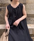 【ジェナ エスパス メルヴェイユ/Jena espace merveilleux】の2WAYリボンシアーワンピース 大人の最旬トレンドファッション＆コーディネート founy(ファウニー) ファッション Fashion レディースファッション Fashion for Women ワンピース Dresses スマート Smart, Elegant 楽ちん Easy Fit, Comfortable 再入荷 Restock / Back in Stock おすすめ Recommended / Our Picks 夏 Summer thumbnail ブラック|ID: prp329100004987380 ipo3291000000037360577