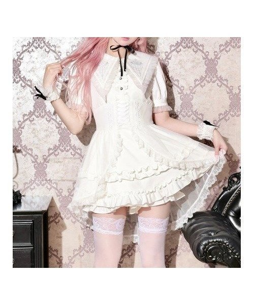 【ノエミ/NOEMIE】のゴシックセーラーフィッシュテールセットアップ インテリア・キッズ・メンズ・レディースファッション・服の通販 founy(ファウニー) 　ファッション　Fashion　レディースファッション　Fashion for Women　セットアップ　Matching Sets　レース　Lace, Lace Fabric　オフホワイト|ID: prp329100004987385 ipo3291000000037360595