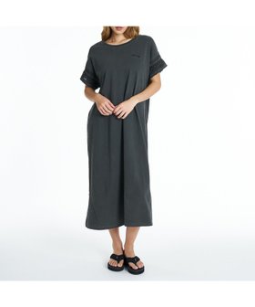 【ロキシー/ROXY】のHORIZON DRESS 【2026年夏モデル】 大人の最旬トレンドファッション＆コーディネート founy(ファウニー) ファッション Fashion レディースファッション Fashion for Women ワンピース Dresses フォーマル・パーティードレス・結婚式用ドレス Elegant & Casual Dresses カットオフ Cut-Off Design デニム Denim, Jeans Material ボトム Bottoms, Lower Wear レース Lace, Lace Fabric ロング Long, Long-Length 夏 Summer |ID:prp329100004987394