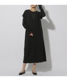 【エルーラ/Elura】のサマ見えVネックワンピース/320063 大人の最旬トレンドファッション＆コーディネート founy(ファウニー) ファッション Fashion レディースファッション Fashion for Women ワンピース Dresses 2025年 2025 2025春夏・S/S Spring/Summer 2025 SS25 アクセサリー Fashion Accessories インナー Innerwear カットソー Cut and Sewn Top シンプル Simple, Minimal ストレッチ Stretch, Stretchy Fabric 再入荷 Restock / Back in Stock 夏 Summer thumbnail ブラック09|ID: prp329100004987409 ipo3291000000037360960