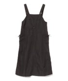 【ビームス ウイメン/BEAMS】のカーゴポケット ジャンパースカート 大人の最旬トレンドファッション＆コーディネート founy(ファウニー) ファッション Fashion レディースファッション Fashion for Women スカート Skirts ウェーブ Wavy Pattern カットソー Cut and Sewn Top 軽量 Lightweight, Ultra Light サスペンダー Suspenders, Braces サンダル Sandals, Summer Shoes シアー Sheer, See-Through ストレート Straight, Straight Cut スリット Slit, Slit Detail チュール Tulip, Tulip Motif ドローコード Drawcord, Drawstring Cord 定番 Standard, Basic Item フィット Fit, Slim Fit ポケット Pocket, Pocket Detail thumbnail BLACK|ID: prp329100004987417 ipo3291000000037360990