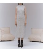 【エイミーイストワール/eimy istoire】のリボンファンシーヤーンニットワンピース 大人の最旬トレンドファッション＆コーディネート founy(ファウニー) ファッション Fashion レディースファッション Fashion for Women ワンピース Dresses ニットワンピース Knit Dresses おすすめ Recommended / Our Picks カーディガン Cardigan, Knitwear ショート Short, Short Length ノースリーブ Sleeveless, No-Sleeve 再入荷 Restock / Back in Stock thumbnail WHITE|ID: prp329100004987418 ipo3291000000037360992