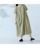 【コムサイズム/COMME CA ISM】の半袖 アッパッパ 大人の最旬トレンドファッション＆コーディネート founy(ファウニー) ファッション Fashion レディースファッション Fashion for Women トップス・カットソー Cut & Sew Tops ギャザー Gathered, Ruffled シンプル Simple, Minimal デニム Denim, Jeans Material ペチコート Petticoat, Underskirt ポケット Pocket, Pocket Detail 半袖 Short Sleeve, Half Sleeve ミックス Mix, Mixed Style ヨーク Yoke, Yoke Design おすすめ Recommended / Our Picks 夏 Summer thumbnail カーキ|ID: prp329100004987423 ipo3291000000037361557