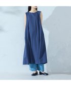 【コムサイズム/COMME CA ISM】のノースリーブ アッパッパ 大人の最旬トレンドファッション＆コーディネート founy(ファウニー) ファッション Fashion レディースファッション Fashion for Women トップス・カットソー Cut & Sew Tops キャミソール&ノースリーブ Camisoles & Sleeveless Tops カーディガン Cardigan, Knitwear ショート Short, Short Length ノースリーブ Sleeveless, No-Sleeve バランス Balance, Style Balance ペチコート Petticoat, Underskirt ポケット Pocket, Pocket Detail ミックス Mix, Mixed Style ヨーク Yoke, Yoke Design 夏 Summer thumbnail ネイビー|ID: prp329100004987424 ipo3291000000037361560