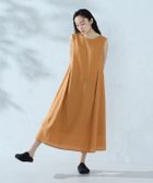 【コムサイズム/COMME CA ISM】のノースリーブ アッパッパ 大人の最旬トレンドファッション＆コーディネート founy(ファウニー) ファッション Fashion レディースファッション Fashion for Women トップス・カットソー Cut & Sew Tops キャミソール&ノースリーブ Camisoles & Sleeveless Tops カーディガン Cardigan, Knitwear ショート Short, Short Length ノースリーブ Sleeveless, No-Sleeve バランス Balance, Style Balance ペチコート Petticoat, Underskirt ポケット Pocket, Pocket Detail ミックス Mix, Mixed Style ヨーク Yoke, Yoke Design 夏 Summer thumbnail オレンジ|ID: prp329100004987424 ipo3291000000037361561