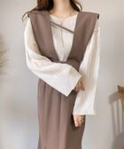 【バブ ブージュルード/Bab Bou Jeloud】の【koko*Bab】2WAYマーメイドジャンパースカート 大人の最旬トレンドファッション＆コーディネート founy(ファウニー) ファッション Fashion レディースファッション Fashion for Women スカート Skirts カットソー Cut and Sewn Top カーディガン Cardigan, Knitwear コラボ Collaboration, Collab スウェット / スエット Sweatshirt, Sweatwear スリット Slit, Slit Detail 人気 Popular, Best Seller フィット Fit, Slim Fit プリーツ Pleats, Pleated リブニット Rib Knit, Ribbed Knit おすすめ Recommended / Our Picks thumbnail MOCHA|ID: prp329100004987428 ipo3291000000037361732