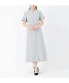 【ストロベリーフィールズ/STRAWBERRY FIELDS】のリボン付きシャツワンピース 大人の最旬トレンドファッション＆コーディネート founy(ファウニー) ファッション Fashion レディースファッション Fashion for Women ワンピース Dresses シャツワンピース / 1枚で着映えコーデ Shirt Dresses リボン Ribbon, Bow thumbnail ネイビー|ID: prp329100004987429 ipo3291000000037361742