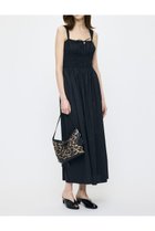 【マウジー/moussy】のCOTTON GATHER CAMI ドレス 大人の最旬トレンドファッション＆コーディネート founy(ファウニー) ファッション Fashion レディースファッション Fashion for Women ワンピース Dresses フォーマル・パーティードレス・結婚式用ドレス Elegant & Casual Dresses おすすめ Recommended / Our Picks ギャザー Gathered, Ruffled シャーリング Shirring, Ruched ドレス Dress, One-Piece 人気 Popular, Best Seller 再入荷 Restock / Back in Stock thumbnail BLK|ID: prp329100004987434 ipo3291000000037361768