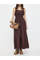 【マウジー/moussy】のCOTTON GATHER CAMI ドレス 大人の最旬トレンドファッション＆コーディネート founy(ファウニー) ファッション Fashion レディースファッション Fashion for Women ワンピース Dresses フォーマル・パーティードレス・結婚式用ドレス Elegant & Casual Dresses おすすめ Recommended / Our Picks ギャザー Gathered, Ruffled シャーリング Shirring, Ruched ドレス Dress, One-Piece 人気 Popular, Best Seller 再入荷 Restock / Back in Stock thumbnail BRN|ID: prp329100004987434 ipo3291000000037361769