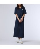 【サイコバニー/Psycho Bunny】のWOMEN キーネック ブラウジングワンピース 大人の最旬トレンドファッション＆コーディネート founy(ファウニー) ファッション Fashion レディースファッション Fashion for Women ワンピース Dresses 春 Spring スピンドル Spindle, Drawcord セットアップ Set-Up, Coordinated Outfit セパレート Separate, Two-Piece ドレープ Drape, Draping Fabric 人気 Popular, Best Seller フロント Front, Front Design ブラウジング Blouson Silhouette, Cinched Waist ワンポイント One Point, Statement Accent S/S・春夏 SS, Spring/Summer, Warm Season 夏 Summer thumbnail ネイビー|ID: prp329100004987435 ipo3291000000037361775