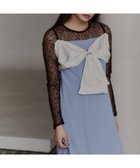 【アンドレスド/ANDRESD】の結婚式・二次会対応 ビッグリボンドレス 大人の最旬トレンドファッション＆コーディネート founy(ファウニー) ファッション Fashion レディースファッション Fashion for Women ワンピース Dresses フォーマル・パーティードレス・結婚式用ドレス Elegant & Casual Dresses サテン Satin, Glossy Fabric ドレス Dress, One-Piece ドレープ Drape, Draping Fabric バランス Balance, Style Balance ビッグ Big, Oversized ヨーク Yoke, Yoke Design リボン Ribbon, Bow レース Lace, Lace Fabric おすすめ Recommended / Our Picks エレガント 上品 Elegant セレモニー Ceremony 結婚式 Wedding 披露宴 Wedding Reception 二次会 After Party thumbnail ブルー|ID: prp329100004987453 ipo3291000000037362051