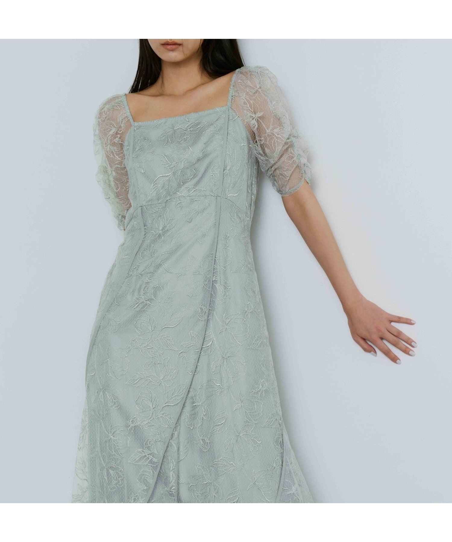 【アンドレスド/ANDRESD】の結婚式・お呼ばれ対応 パイピング刺繍ドレス インテリア・キッズ・メンズ・レディースファッション・服の通販 founy(ファウニー) ファッション Fashion レディースファッション Fashion for Women ワンピース Dresses フォーマル・パーティードレス・結婚式用ドレス Elegant & Casual Dresses ウェーブ Wavy Pattern エレガント 上品 Elegant 切替 Switching, Contrast Panel スクエア Square, Square Shape スリット Slit, Slit Detail スリーブ Sleeve, Long Sleeve / Short Sleeve チュール Tulip, Tulip Motif デコルテ Décolleté, Neckline ドレス Dress, One-Piece パイピング Piping, Trim Design フェミニン Feminine, Girly フラワー Flower, Floral フレア Flare, Flared おすすめ Recommended / Our Picks セレモニー Ceremony 結婚式 Wedding 披露宴 Wedding Reception 二次会 After Party ミント|ID: prp329100004987454 ipo3291000000037362057