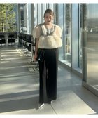 【アンドレスド/ANDRESD】の【2点セット】結婚式・二次会対応 ペプラムパンツドレス 大人の最旬トレンドファッション＆コーディネート founy(ファウニー) ファッション Fashion レディースファッション Fashion for Women パンツ Pants & Trousers オケージョン Occasion Wear オーガンジー Organza Fabric スクエア Square, Square Shape セットアップ Set-Up, Coordinated Outfit デコルテ Décolleté, Neckline ドレス Dress, One-Piece バランス Balance, Style Balance パイピング Piping, Trim Design フリル Frill, Ruffle ペプラム Peplum, Flared Hem ワイド Wide, Wide Fit おすすめ Recommended / Our Picks セレモニー Ceremony 結婚式 Wedding 披露宴 Wedding Reception 二次会 After Party thumbnail ベージュブラック|ID: prp329100004987456 ipo3291000000037362064