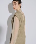 【アンドレスド/ANDRESD】の【2点セット】結婚式・二次会対応 Vラインジャカードワンピース 大人の最旬トレンドファッション＆コーディネート founy(ファウニー) ファッション Fashion レディースファッション Fashion for Women ワンピース Dresses インナー Innerwear カットソー Cut and Sewn Top 切替 Switching, Contrast Panel ジャカード／ジャガード Jacquard, Woven Pattern ストレート Straight, Straight Cut タートルネック Turtleneck, High Neck チュール Tulip, Tulip Motif ドレス Dress, One-Piece おすすめ Recommended / Our Picks エレガント 上品 Elegant セレモニー Ceremony 結婚式 Wedding 披露宴 Wedding Reception 二次会 After Party thumbnail カーキ|ID: prp329100004987461 ipo3291000000037362086