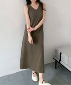 【リバーフィールド アンド コー/RIVER FIELD & Co】のVネック ノースリーブ Aライン ロングワンピース 大人の最旬トレンドファッション＆コーディネート founy(ファウニー) ファッション Fashion レディースファッション Fashion for Women ワンピース Dresses ノースリーブ Sleeveless, No-Sleeve バランス Balance, Style Balance フレア Flare, Flared ロング Long, Long-Length 再入荷 Restock / Back in Stock thumbnail KH|ID: prp329100004987464 ipo3291000000037362098