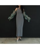 【アンドレスド/ANDRESD】の【2WAY】結婚式・二次会対応 チュールスリーブドレス 大人の最旬トレンドファッション＆コーディネート founy(ファウニー) ファッション Fashion レディースファッション Fashion for Women ワンピース Dresses フォーマル・パーティードレス・結婚式用ドレス Elegant & Casual Dresses シンプル Simple, Minimal スリーブ Sleeve, Long Sleeve / Short Sleeve チュール Tulip, Tulip Motif ドッキング Docking, Mixed Material ドレス Dress, One-Piece 人気 Popular, Best Seller バランス Balance, Style Balance パール Pearl, Pearl Accent フリル Frill, Ruffle おすすめ Recommended / Our Picks セレモニー Ceremony 結婚式 Wedding 披露宴 Wedding Reception 二次会 After Party thumbnail グレー|ID: prp329100004987467 ipo3291000000037362110