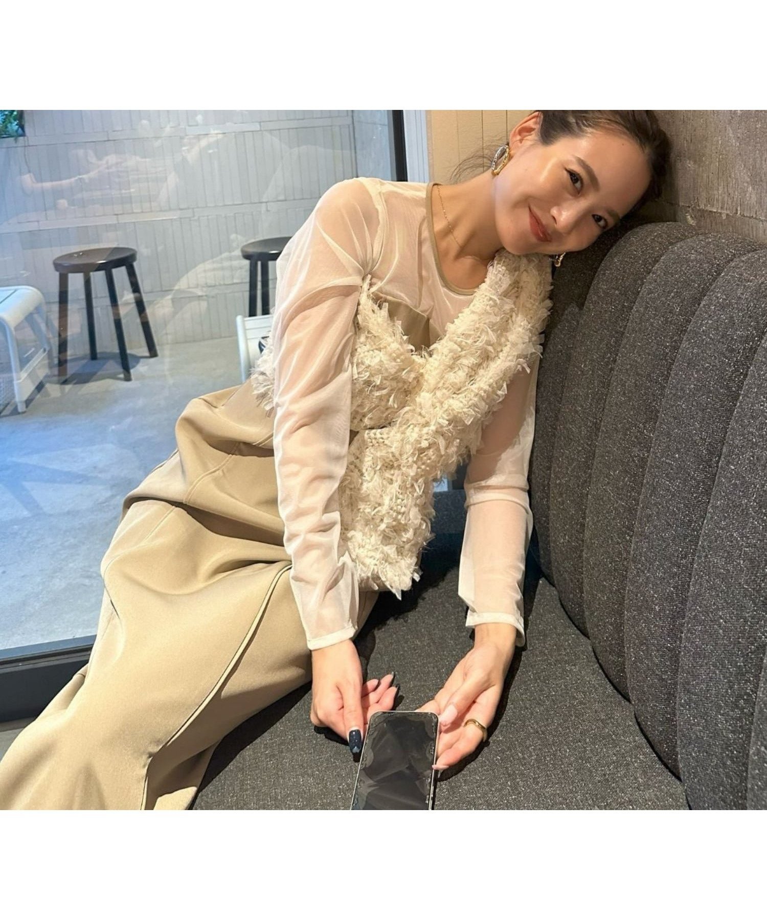 【アンドレスド/ANDRESD】の結婚式・お呼ばれ対応 ラメフリンジドレス インテリア・キッズ・メンズ・レディースファッション・服の通販 founy(ファウニー) ファッション Fashion レディースファッション Fashion for Women ワンピース Dresses フォーマル・パーティードレス・結婚式用ドレス Elegant & Casual Dresses シンプル Simple, Minimal スリット Slit, Slit Detail ダブル Double, Double-Breasted チュール Tulip, Tulip Motif ドレス Dress, One-Piece バランス Balance, Style Balance パイピング Piping, Trim Design フリンジ Fringe, Tassel ミックス Mix, Mixed Style おすすめ Recommended / Our Picks 結婚式 Wedding 披露宴 Wedding Reception 二次会 After Party ベージュ|ID: prp329100004987468 ipo3291000000037362116