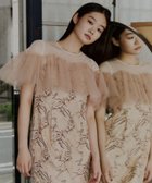 【アンドレスド/ANDRESD】の結婚式・二次会対応 刺繍チュールフリルドレス 大人の最旬トレンドファッション＆コーディネート founy(ファウニー) ファッション Fashion レディースファッション Fashion for Women ワンピース Dresses フォーマル・パーティードレス・結婚式用ドレス Elegant & Casual Dresses ストレート Straight, Straight Cut チュール Tulip, Tulip Motif ドレス Dress, One-Piece バランス Balance, Style Balance フェミニン Feminine, Girly フラワー Flower, Floral フリル Frill, Ruffle ヨーク Yoke, Yoke Design おすすめ Recommended / Our Picks セレモニー Ceremony 結婚式 Wedding 披露宴 Wedding Reception 二次会 After Party thumbnail オレンジ|ID: prp329100004987472 ipo3291000000037362132