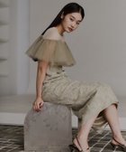 【アンドレスド/ANDRESD】の結婚式・二次会対応 刺繍チュールフリルドレス 大人の最旬トレンドファッション＆コーディネート founy(ファウニー) ファッション Fashion レディースファッション Fashion for Women ワンピース Dresses フォーマル・パーティードレス・結婚式用ドレス Elegant & Casual Dresses ストレート Straight, Straight Cut チュール Tulip, Tulip Motif ドレス Dress, One-Piece バランス Balance, Style Balance フェミニン Feminine, Girly フラワー Flower, Floral フリル Frill, Ruffle ヨーク Yoke, Yoke Design おすすめ Recommended / Our Picks セレモニー Ceremony 結婚式 Wedding 披露宴 Wedding Reception 二次会 After Party thumbnail グリーン|ID: prp329100004987472 ipo3291000000037362134