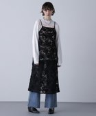 【ローズバッド/ROSE BUD】の2WAYエンブロイダリーレースワンピース 大人の最旬トレンドファッション＆コーディネート founy(ファウニー) ファッション Fashion レディースファッション Fashion for Women ワンピース Dresses シフォン Chiffon, Lightweight Fabric チェック Check, Plaid, Tartan デニム Denim, Jeans Material ベーシック Basic, Essential リボン Ribbon, Bow レース Lace, Lace Fabric thumbnail BLACK|ID: prp329100004987474 ipo3291000000037362218