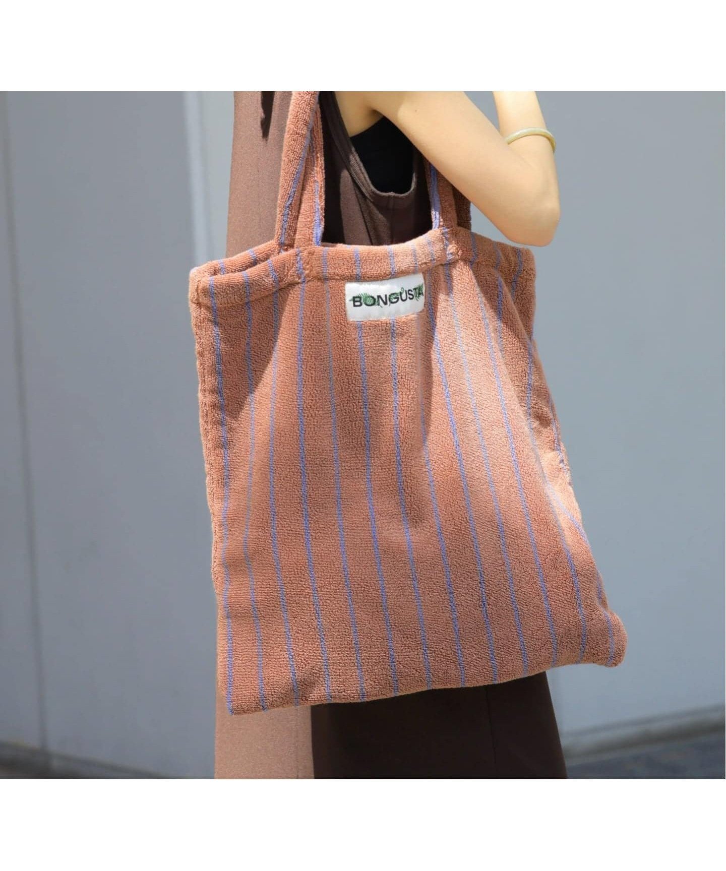 【ジャーナルスタンダード レリューム/JOURNAL STANDARD relume】の【BONGUSTA/ボングスタ】NARAM STRIPED トートバッグ インテリア・キッズ・メンズ・レディースファッション・服の通販 founy(ファウニー) 　ファッション　Fashion　レディースファッション　Fashion for Women　バッグ　Bags　2026年　2026　2026春夏・S/S　Spring/Summer 2026 SS26　コレクション　Collection, Seasonal Line　スマート　Smart, Elegant　バランス　Balance, Style Balance　キャメル|ID: prp329100004987494 ipo3291000000037362442