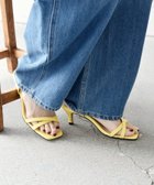 【シップス/SHIPS】のSHIPS any クロス ストラップ サンダル 大人の最旬トレンドファッション＆コーディネート founy(ファウニー) ファッション Fashion レディースファッション Fashion for Women 2026年 2026 2026春夏・S/S Spring/Summer 2026 SS26 クッション Cushion, Throw Pillow サンダル Sandals, Summer Shoes シンプル Simple, Minimal ソックス Socks, Hosiery ラップ Wrap, Wrap Design thumbnail イエロー|ID: prp329100004987514 ipo3291000000037362539