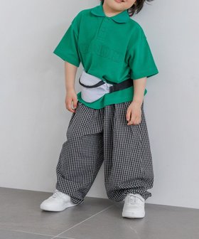 【ローリーズファーム/LOWRYS FARM / KIDS】のチェックバルーンパンツ 大人の最旬トレンドファッション＆コーディネート founy(ファウニー) ファッション Fashion キッズファッション Fashion for Kids ボトムス Bottoms チェック Check, Plaid, Tartan バルーン Balloon, Balloon Silhouette プリント Print, Printed Pattern 人気 Popular, Best Seller 夏 Summer |ID:prp329100004987562