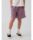 【ギャップ/GAP / KIDS】のリラックスフィット クイックドライ ショートパンツ (キッズ) AMETHYST|ID: prp329100004987565 ipo3291000000037362870