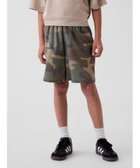 【ギャップ/GAP / KIDS】のリラックスフィット クイックドライ ショートパンツ (キッズ) GREEN_CAMO|ID: prp329100004987565 ipo3291000000037362873