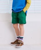 【マーキーズ/MARKEY'S / KIDS】のポプリンベイカーショートパンツ グリーン|ID: prp329100004987591 ipo3291000000037363165