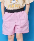 【マーキーズ/MARKEY'S / KIDS】のポプリンベイカーショートパンツ ピンク|ID: prp329100004987591 ipo3291000000037363167