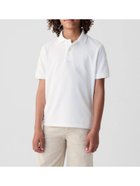【ギャップ/GAP / KIDS】のオーガニックコットン100% ユニホーム ポロシャツ (キッズ) OPTIC_WHITE|ID: prp329100004987605 ipo3291000000037363277