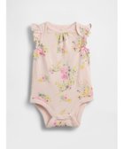 【ギャップ/GAP / KIDS】のはじめてのお気に入り オーガニックコットン フラッターフリル袖 ボディスーツ (ベビー) SP26 PASTEL MLT FLORAL|ID: prp329100004987606 ipo3291000000037363280