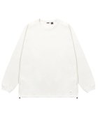 【ナンガ・オンラインショップ/NANGA ONLINE SHOP】のエコハイブリッド オーバーサイズ ロングスリーブTシャツ メンズ 26SS 大人の最旬トレンドファッション＆コーディネート founy(ファウニー) ファッション Fashion レディースファッション Fashion for Women トップス・カットソー Cut & Sew Tops シャツ・ブラウス・オフィスカジュアル Elegant Blouses & Button-Ups ロングTシャツ・Tシャツ Longline T-Shirts & Tees 2026年 2026 2026春夏・S/S Spring/Summer 2026 SS26 ショート Short, Short Length シンプル Simple, Minimal スリーブ Sleeve, Long Sleeve / Short Sleeve ドローコード Drawcord, Drawstring Cord ボックス Boxy, Box Shape ポケット Pocket, Pocket Detail メンズ Men's, Menswear ロング Long, Long-Length thumbnail WHT|ID: prp329100004987703 ipo3291000000037364255